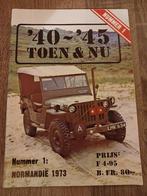 Toen & Nu Nr. 1 Normandië 1973, Ophalen of Verzenden, Landmacht, Nederland, Boek of Tijdschrift