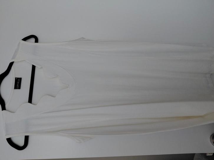 Te Koop: OPHILIA Tip, mt 4 (46/48) Crème (J-147)., Kleding | Dames, Grote Maten, Zo goed als nieuw, Shirt of Top, Beige, Ophalen of Verzenden