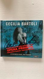 Gesigneerde cd Cecilia Bartoli Opera Proibita, Ophalen of Verzenden, Zo goed als nieuw, Opera of Operette