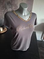 V-hals shirt Roberto Cavalli XL 38 40 42, Maat 38/40 (M), Ophalen of Verzenden, Zo goed als nieuw, Korte mouw
