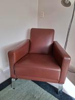 Leren fauteuil Boconcept Fly bruin leer., Ophalen, Gebruikt, 75 tot 100 cm, Leer