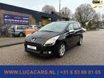 Peugeot 5008 1.6 THP Blue Lease Executive 7p Aut NIEUWE APK!, Auto's, Peugeot, Euro 5, Gebruikt, Zwart, Origineel Nederlands