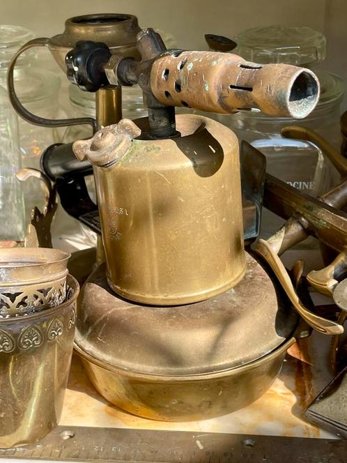 Antieke Soldeerbrander / Petroleumbrander, Antiek en Kunst, Antiek | Gereedschap en Instrumenten, Ophalen of Verzenden