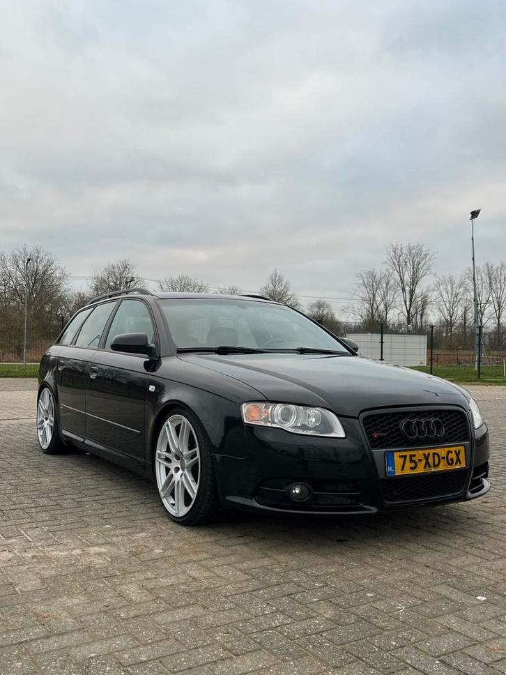 Audi A4 2.0 Tfsi Avant Quattro 147KW AUT 2007 Zwart, Auto's, Audi, Particulier, A4, Benzine, F, Stationwagon, Automaat, Origineel Nederlands