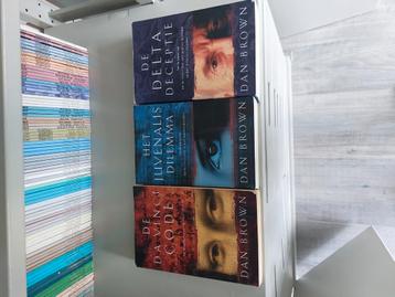 3 boeken Dan Brown beschikbaar voor biedingen