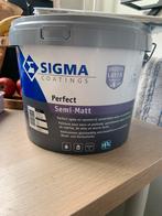 Sigma perfect semi matt, Doe-het-zelf en Verbouw, Wit, Nieuw, Ophalen of Verzenden, Verf