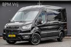 Ford Transit L2H2 | 165Pk A8 Aut. | Raptor Edition | 2x Schu, 12 maanden, Stof, Zwart, 4 cilinders