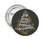 Diverse kerst en oud & nieuw buttons, Nieuw, Ophalen of Verzenden, Info@sweet-one.nl, Feestartikel