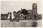 Grouw   -   gezicht op Grouw  ,  1957             =0061=, Ophalen of Verzenden, 1940 tot 1960, Gelopen, Friesland