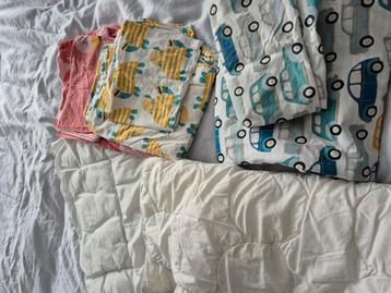 Ikea beddengoed voor peuters met 3 overtrekken beschikbaar voor biedingen