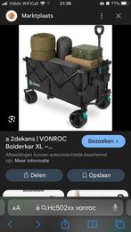 Bolderkar, Ophalen of Verzenden, Opvouwbaar, Nieuw