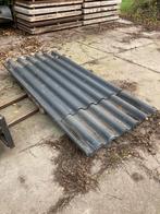 Golfplaten, Doe-het-zelf en Verbouw, Dakpannen en Dakbedekking, Ophalen, Overige materialen, Zwart, 5 tot 10 m²