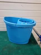 dweilemmer blauw kunststof met mop houder, Ophalen of Verzenden, 'T Olde Gre-j, Info@toldegrej.nl, Endepoelstraat 20f Didam