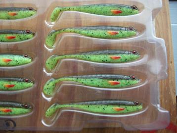 5 stuks DAM Effzett Shadster Slim Shads / kunstaas shads  beschikbaar voor biedingen