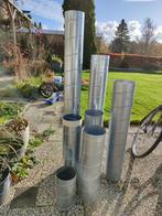 Reststukken Spirobuis 160 en 180 doorsnede. Ventilatiebuis., Doe-het-zelf en Verbouw, Ventilatie en Afzuiging, Ophalen, Gebruikt