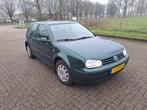 Volkswagen Golf 1.4 55KW 1998 Groen, Auto's, Voorwielaandrijving, Zwart, 4 cilinders, Origineel Nederlands