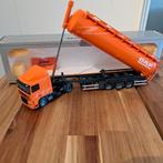 DAF 95XF KIEP BULKTRAILER COMBINATIE & DOOS TEKNO ., Hobby en Vrije tijd, Modelauto's | 1:50, Verzenden, Zo goed als nieuw, Bus of Vrachtwagen