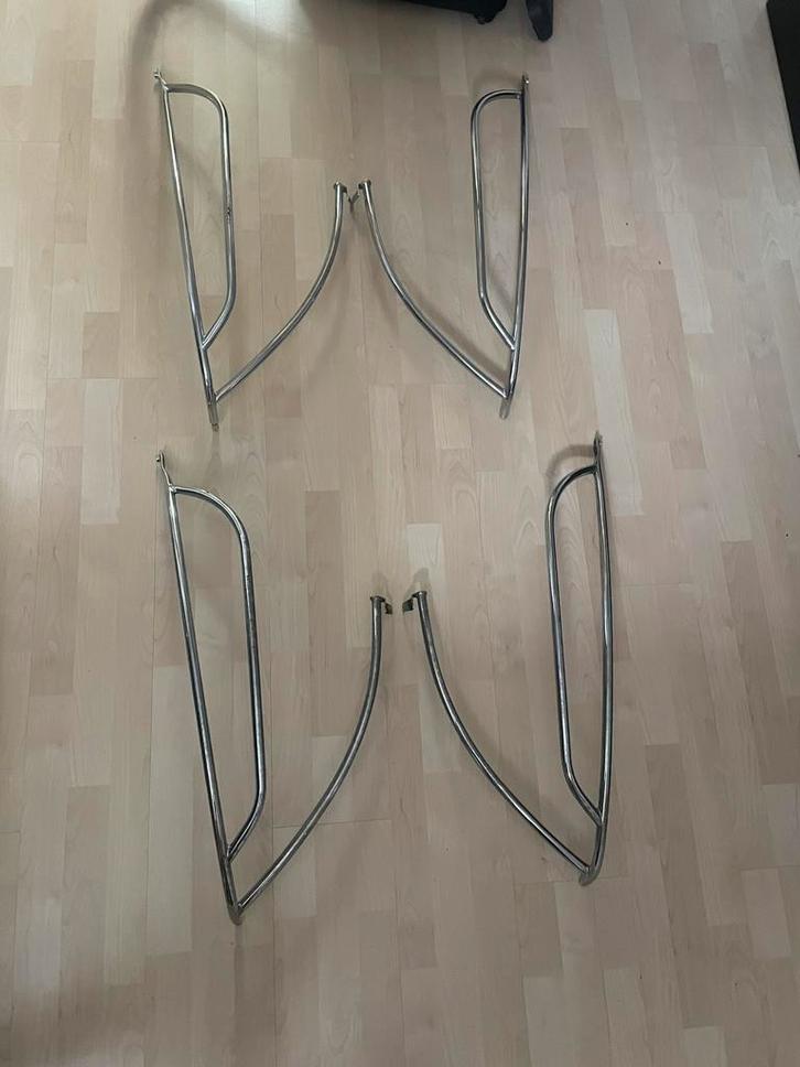 Vespa Sprint/Primavera valbeugels chroom origineel, Motoren, Tuning en Styling, Ophalen of Verzenden