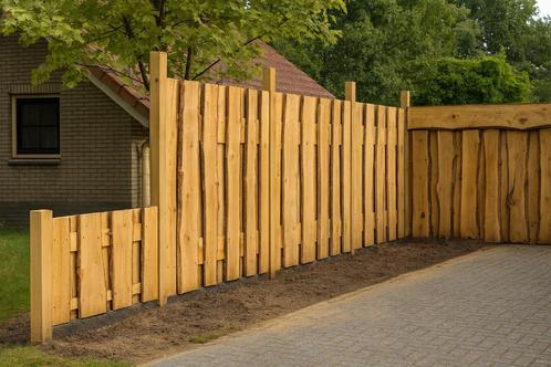 schaaldelen schuttingplanken, Tuin en Terras, Palen, Balken en Planken, Nieuw, Planken, 250 cm of meer, Ophalen