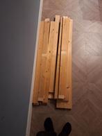 Houten balken en latten - 14 stuks, Ophalen, Balk, Vuren, 50 mm of meer