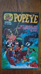 Popeye - Het Geheim van het Onzichtbare Eiland, Boeken, Eén stripboek, Ophalen of Verzenden, Gelezen, Semic