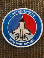 F-35 Lightning II Patch, Ophalen of Verzenden, Luchtmacht, Nederland, Embleem of Badge