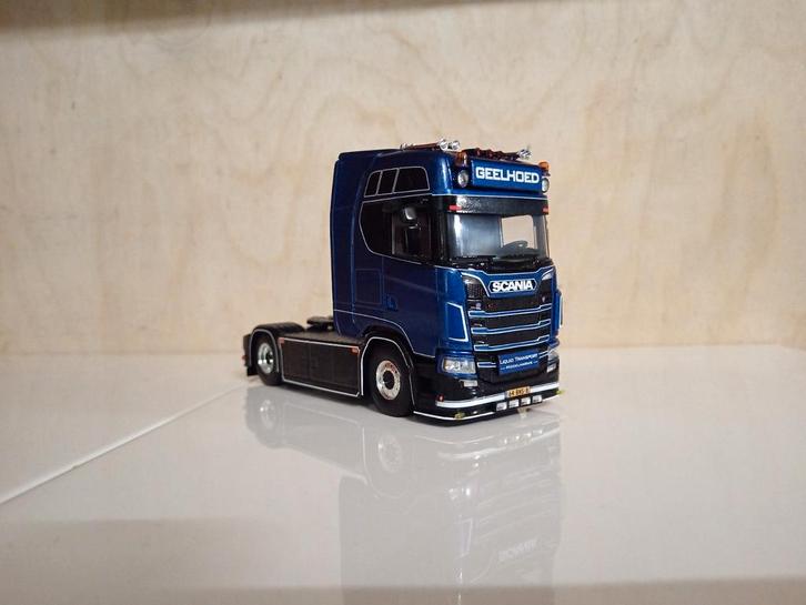 Scania Next Gen Geelhoed WSI, Hobby en Vrije tijd, Modelauto's | 1:50, Nieuw, Bus of Vrachtwagen, Wsi, Ophalen of Verzenden