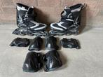 Rollerblades maat 43, Sport en Fitness, Skeelers, Zo goed als nieuw, Inline skates 4 wielen, Ophalen, Overige merken