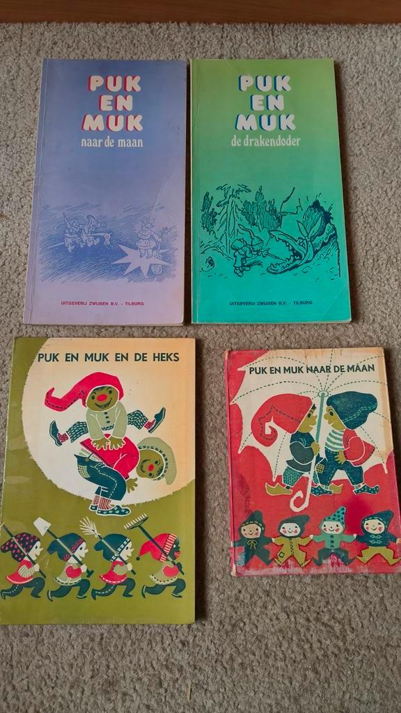 Puk en Muk 4x, Boeken, Sprookjes en Fabels, Gelezen, Ophalen of Verzenden