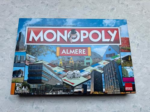 Monopoly Almere, Hobby en Vrije tijd, Gezelschapsspellen | Bordspellen, Vijf spelers of meer, Ophalen of Verzenden