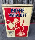 groot koffieblik van Vervloet koffie uit Antwerpen., Verzamelen, Blikken, Ophalen of Verzenden, Zo goed als nieuw, Koffie