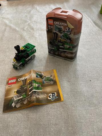 LEGO 4837 Creator Mini Treinen beschikbaar voor biedingen