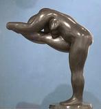 Bronzen beeld Nic Jonk, Antiek en Kunst, Ophalen of Verzenden