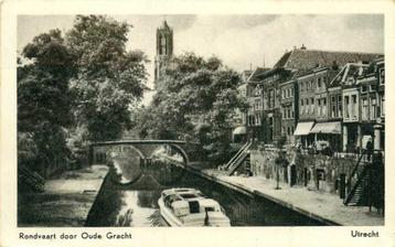 (300-104-027) Utrecht Rondvaart door Oude Gracht beschikbaar voor biedingen