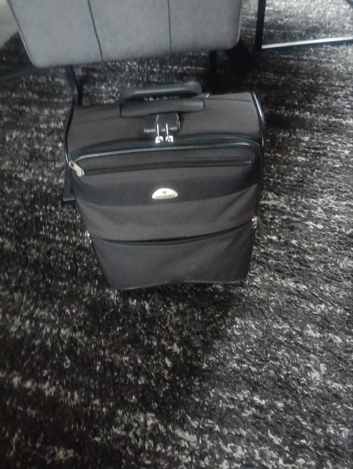 Samsonite handbagage trolley, Sieraden, Tassen en Uiterlijk, Koffers, Zo goed als nieuw, Hard kunststof, 50 tot 60 cm, 35 tot 45 cm