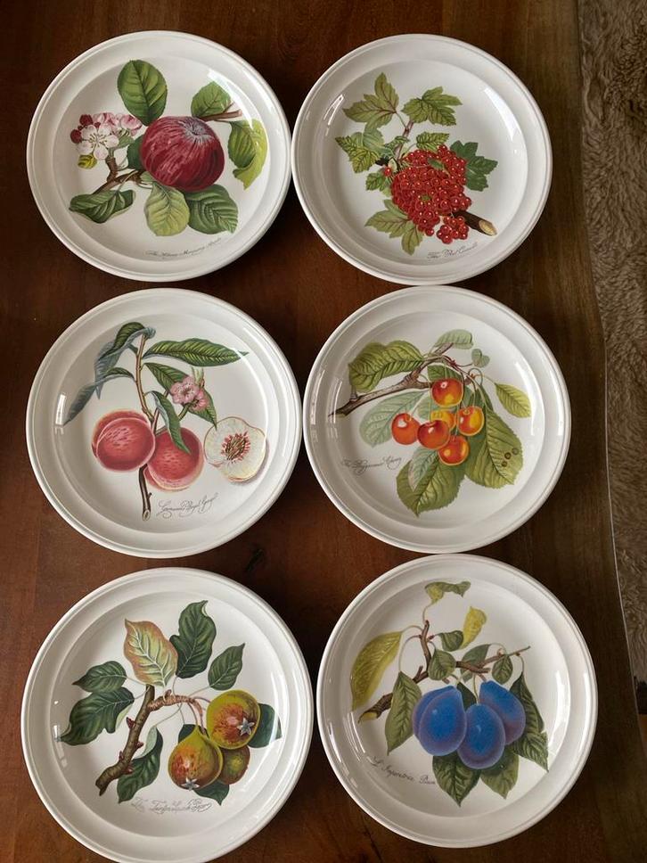 Port Meirion Pomona ontbijt servies, Huis en Inrichting, Keuken | Servies, Zo goed als nieuw, Bord(en), Overige stijlen, Aardewerk