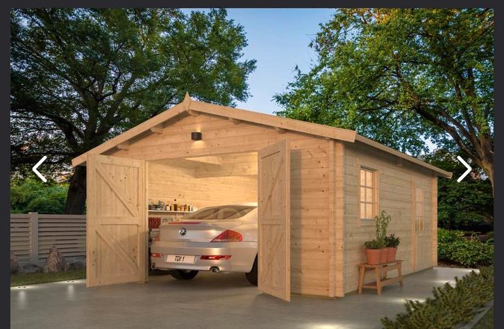 Garage rydell demo model, Tuin en Terras, Tuinhuizen, Zo goed als nieuw, Schuur, Ophalen of Verzenden