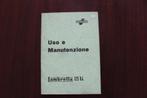 Lambretta 125 Li 1959 scooter uso e manutenzione  125Li, Ophalen of Verzenden, Overige merken
