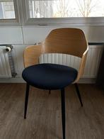 Vier Jysk stoelen - 3 zo goed als nieuw, 1 gebruikt, Ophalen, Zwart, Zo goed als nieuw, Vier