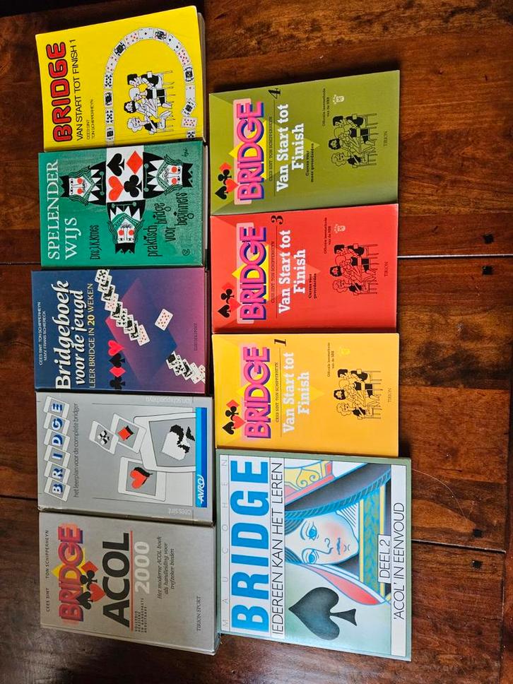 Bridgeboeken Collectie - Beginners tot Gevorderden, Boeken, Hobby en Vrije tijd, Gelezen, Overige onderwerpen, Ophalen of Verzenden