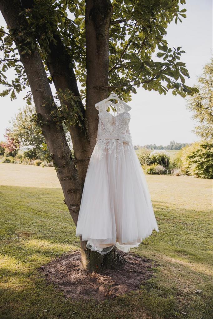 Trouwjurk Ladybird maat 46/48, Kleding | Dames, Trouwkleding en Trouwaccessoires, Zo goed als nieuw, Trouwjurk, Ophalen of Verzenden