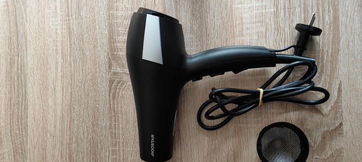 Fohn - Haardroger - Ionische Föhn - 2400W - Zwart, Sieraden, Tassen en Uiterlijk, Uiterlijk | Haarverzorging, Nieuw, Föhn of Haardroger