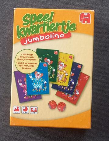 Jumbo Speel Kwartiertje Jumbolino dobbelspel beschikbaar voor biedingen