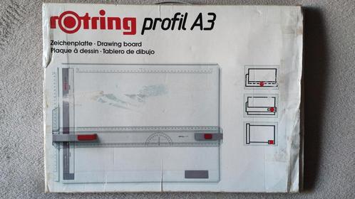 TOPSTAAT Rotring Profil A3 tekenplaat in originele doos, Hobby en Vrije tijd, Tekenen, Zo goed als nieuw, Overige typen, Ophalen of Verzenden