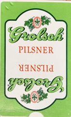kaartspel Grolsch pilsner, Ophalen of Verzenden, Zo goed als nieuw, Overige typen, Grolsch