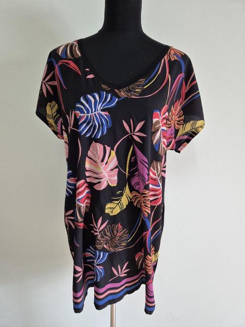 Top87 - Fleurig shirt maat 44 (1), Kleding | Dames, Blouses en Tunieken, Zo goed als nieuw, Maat 42/44 (L), Ophalen of Verzenden