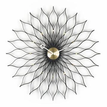 Originele Vitra Sunflower Clock van € 1.295,- voor € 1.080,- beschikbaar voor biedingen