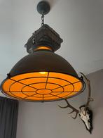 Mooie industriële hanglamp grijs, Ophalen, Zo goed als nieuw, Minder dan 50 cm