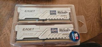 2x 16 GB Eaget DDR4 Ram geheugen beschikbaar voor biedingen