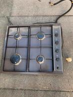 Gaskookplaat met elektrische ontsteking, Witgoed en Apparatuur, Kookplaten, Zo goed als nieuw, Inbouw, Gas, 4 kookzones